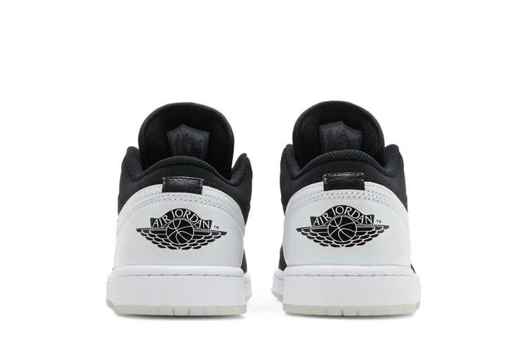 Air Jordan 1 Low SE Black And White Diamond