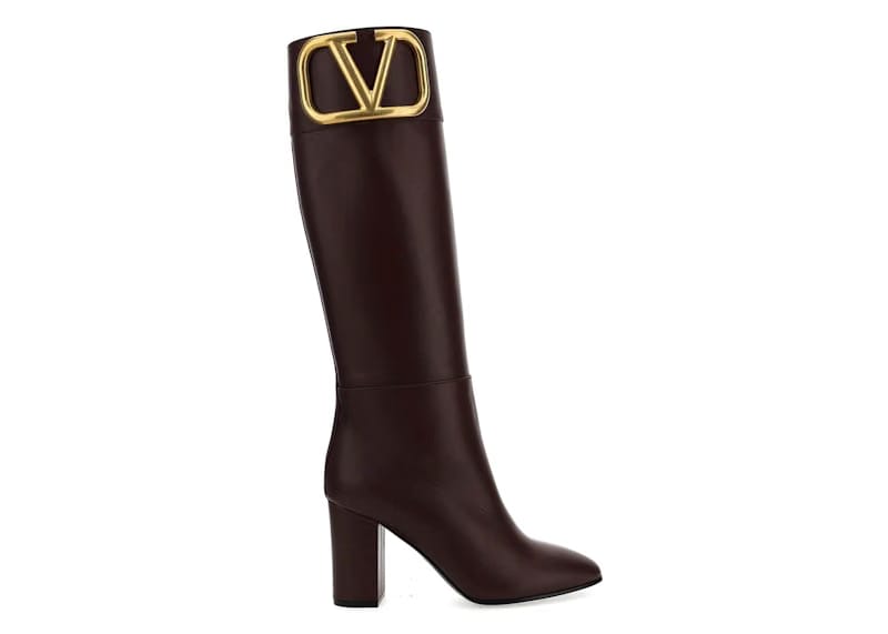 Valentino Supervee Boot Burgundy (Women's)
