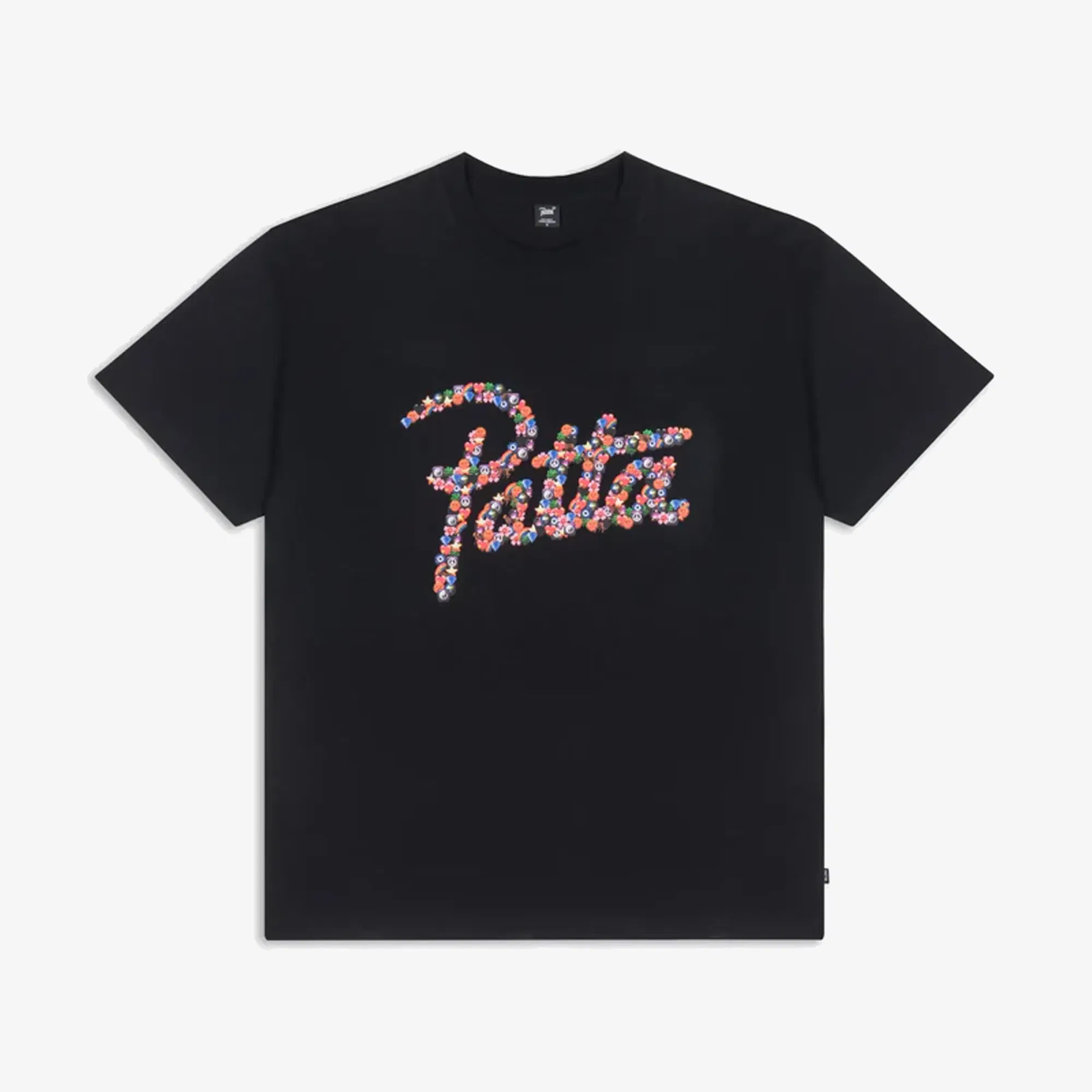 PATTA VIBES T-SHIRT { BLACK