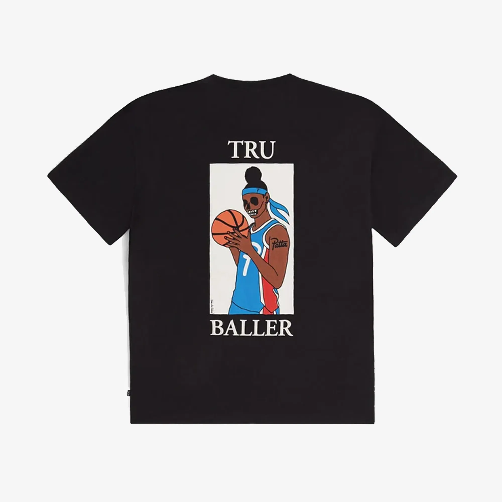 PATTA TRU BALLER T-SHIRT { BLACK