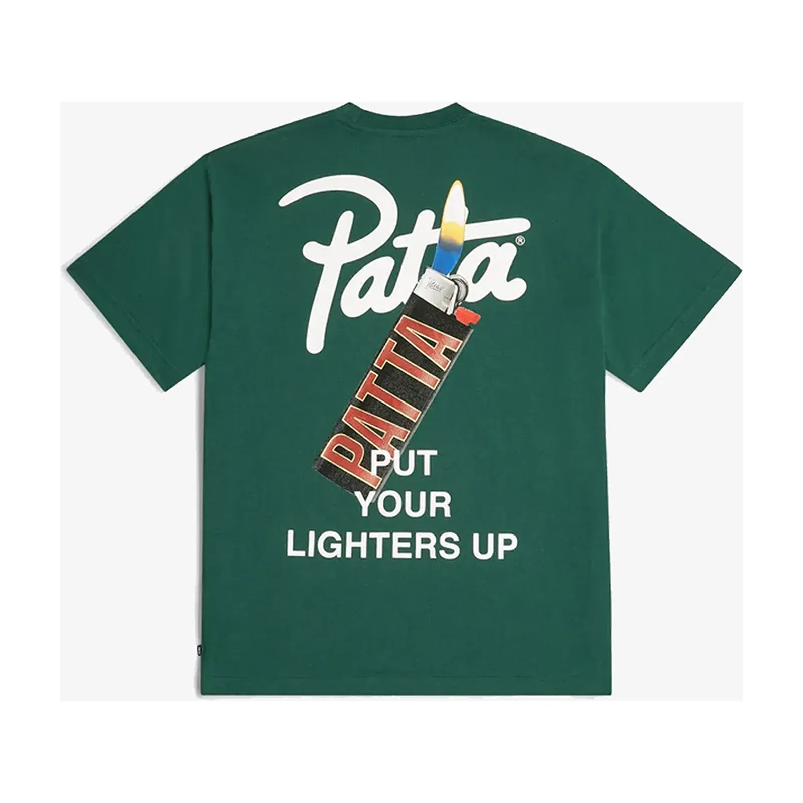 PATTA LIGHTERS T-SHIRT { BISTRO GREEN