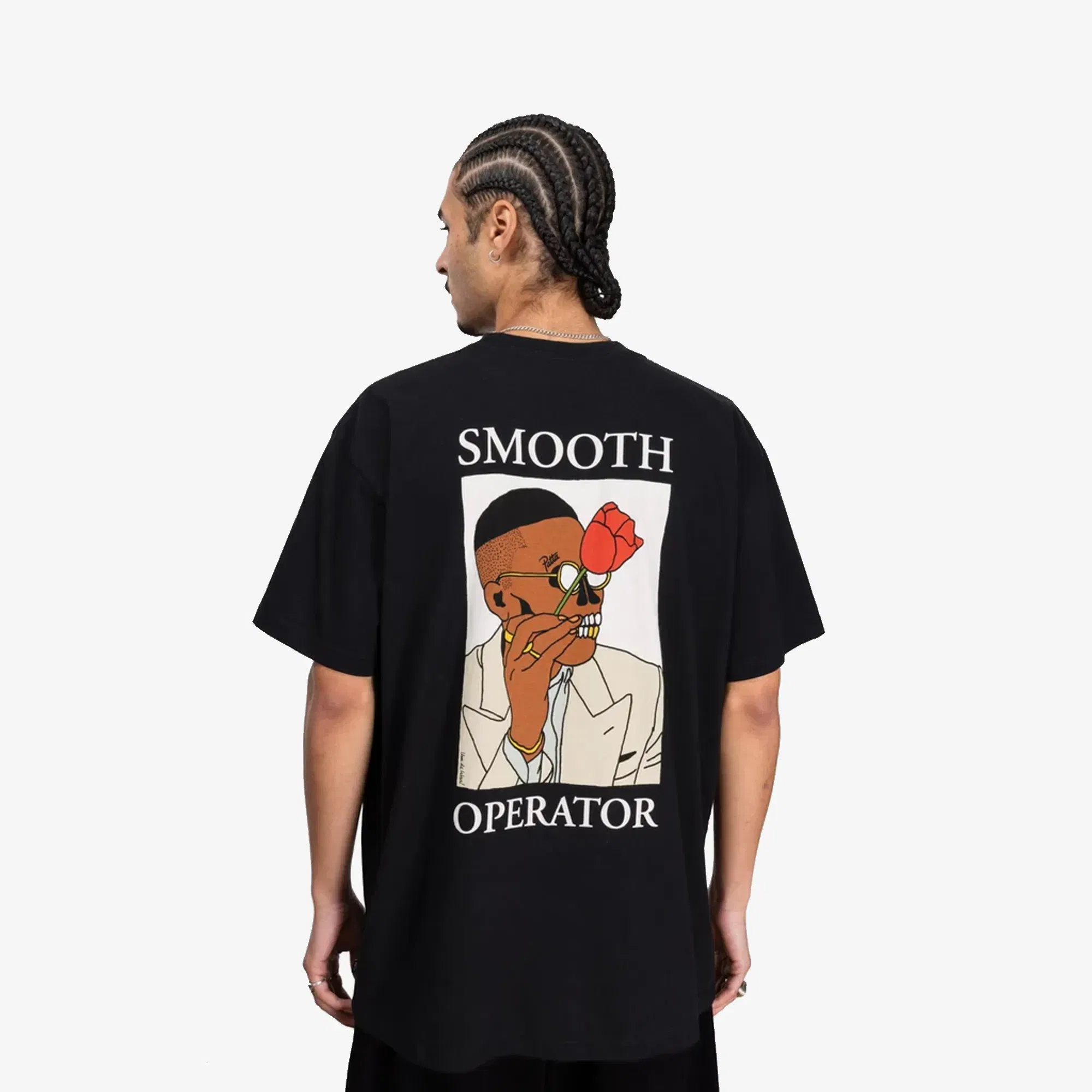 PATTA SMOOTH OPERATOR T-SHIRT { BLACK