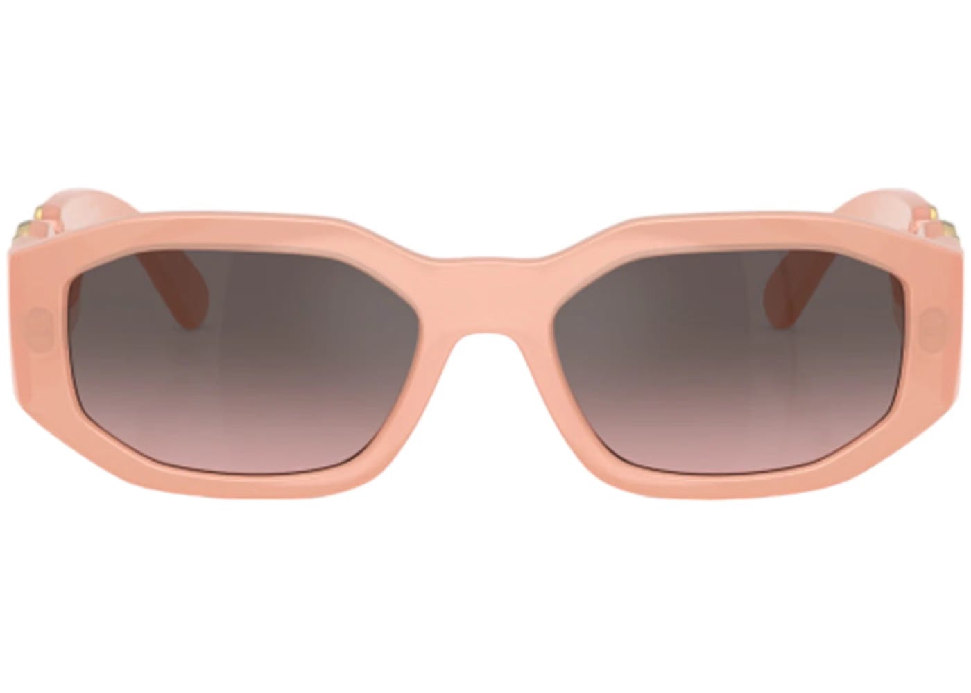 Versace Oval Sunglasses GreyPinkSilverSilver Nude Opal (VE4361 539258)
