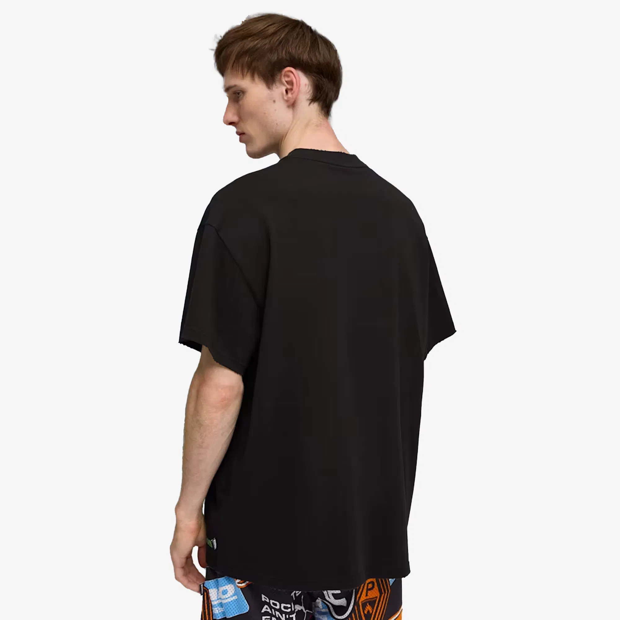 PUMA x FAST & FURIOUS RELAXED BASKETBALL T-Shirt { PUMA BLACK