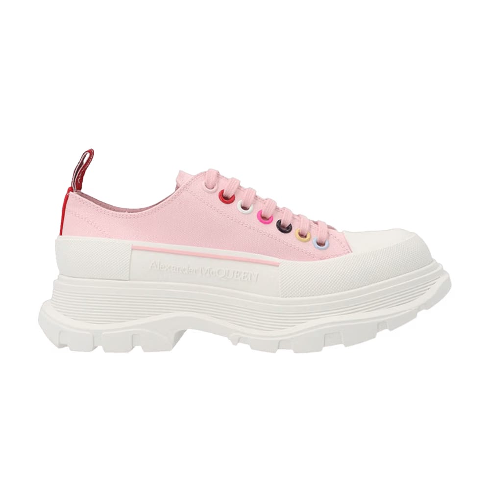 Alexander McQueen Wmns Tread Slick Lace Up 'Pink'