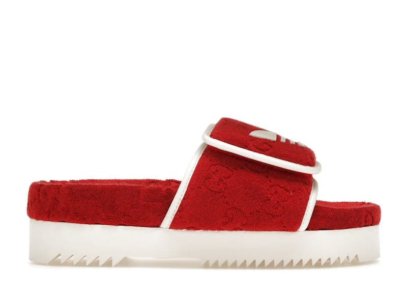 adidas x Gucci Monogram Slide Red (Women's)