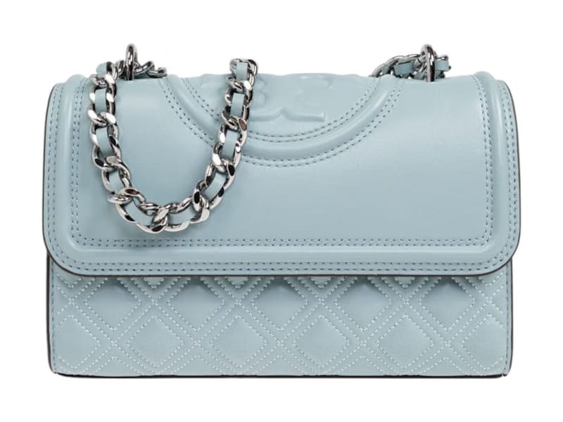 Tory Burch Fleming Small Convertible Shoulder Bag Mist