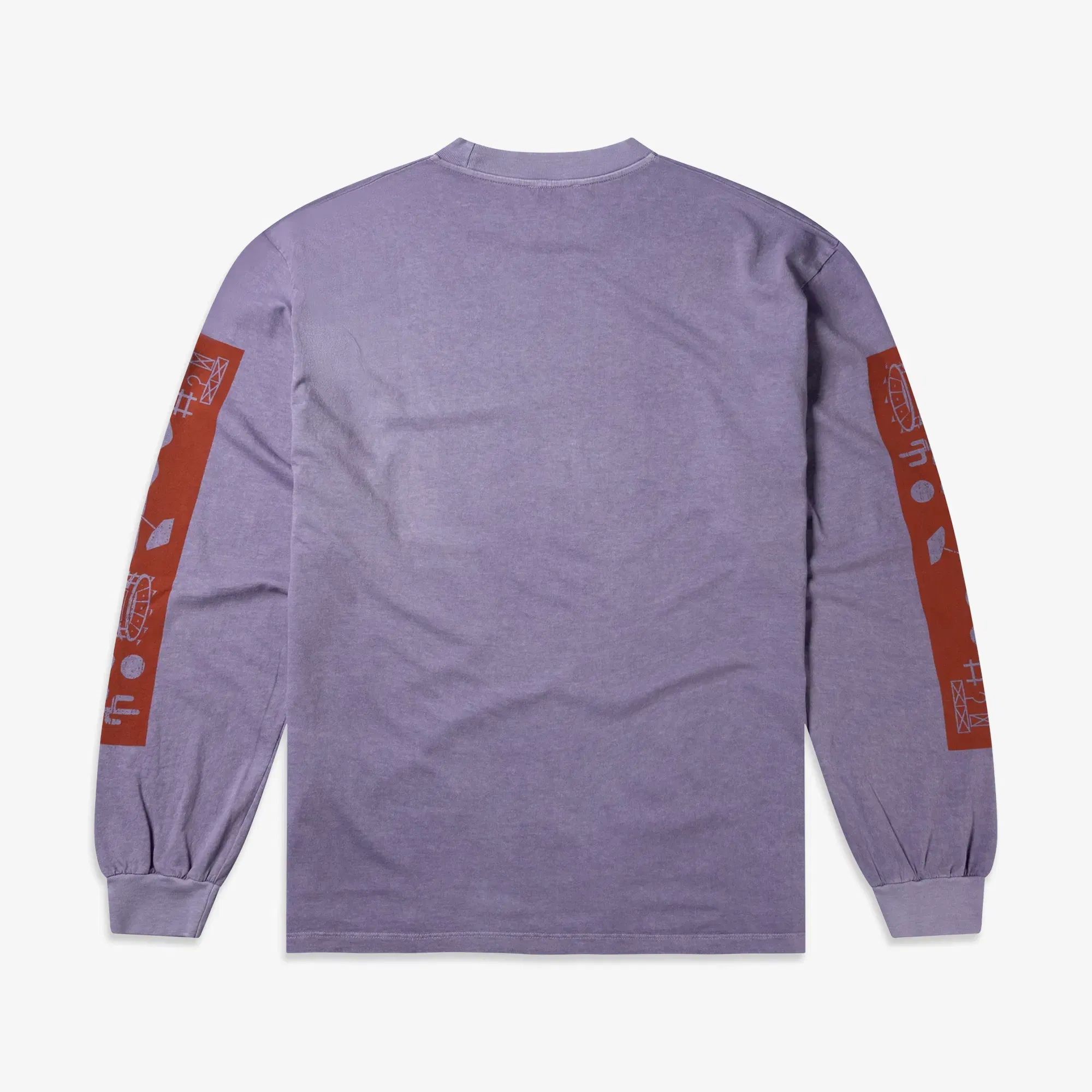 Aries FADED WINGDINGS LS T-Shirt { PURPLE