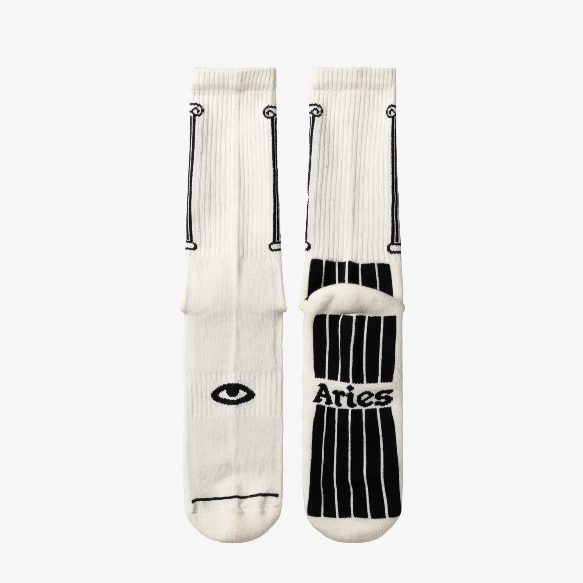 Aries COLUMN SOCK { WHITE