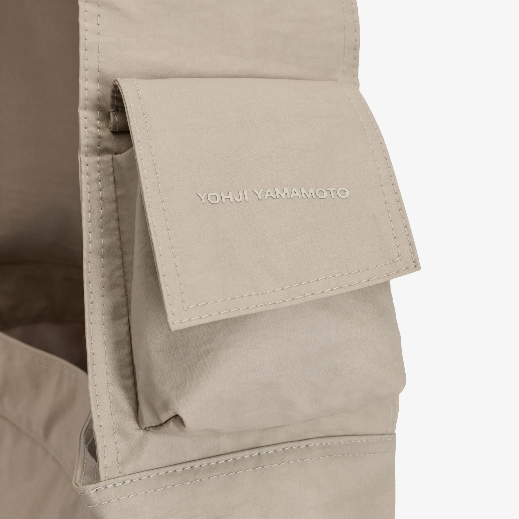 Y-3 NEWSPAPER BAG S { LIGHT BROWN