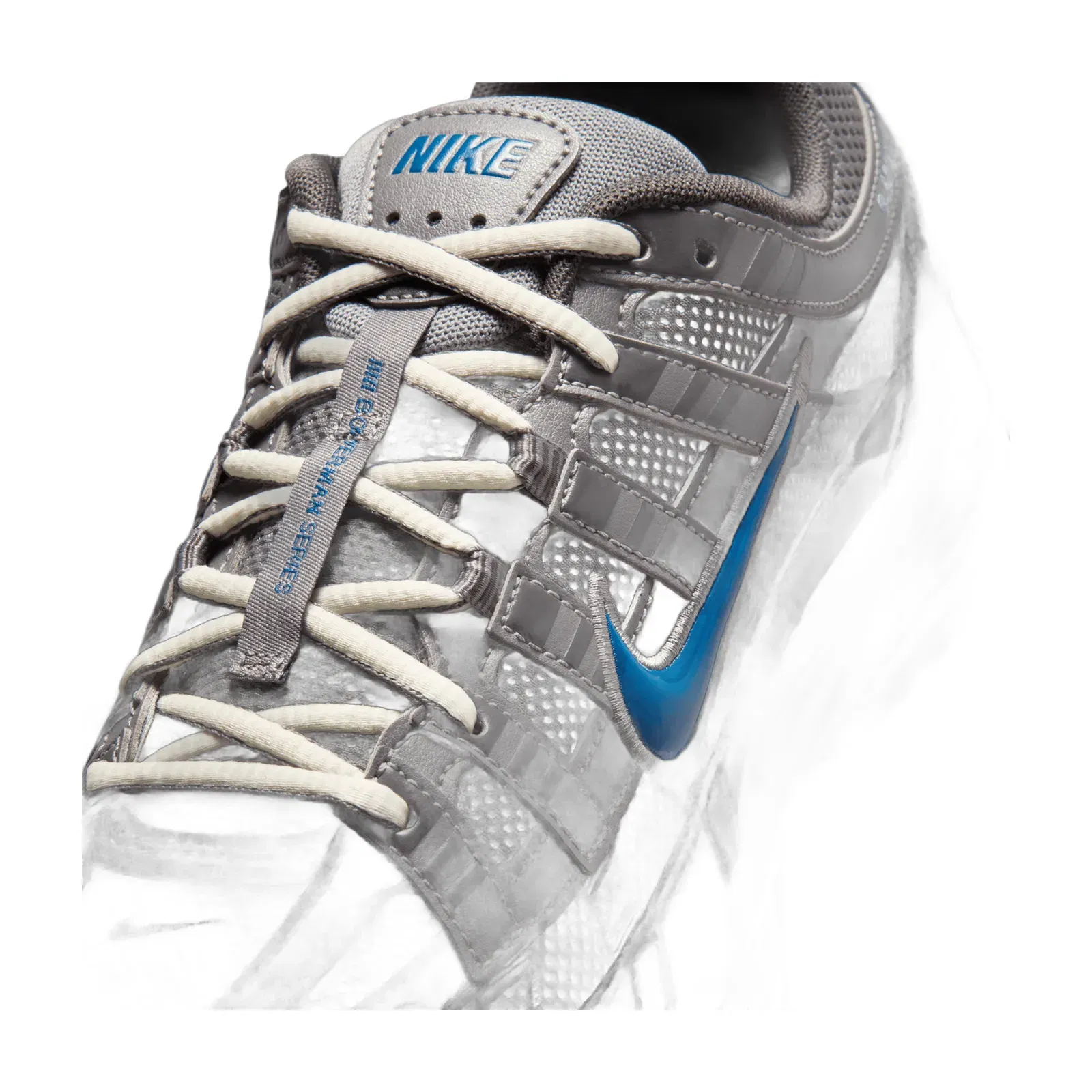 NIKE P-6000 { PENCIL POINT/COURT BLUE-MEDIUM ASH
