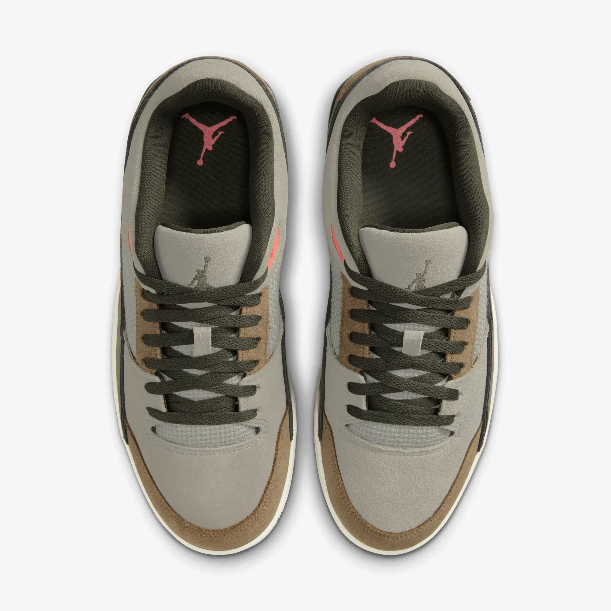 Jordan FLIGHT COURT { SPRUCE FOG/MEDIUM OLIVE-BROWN KELP-SAIL