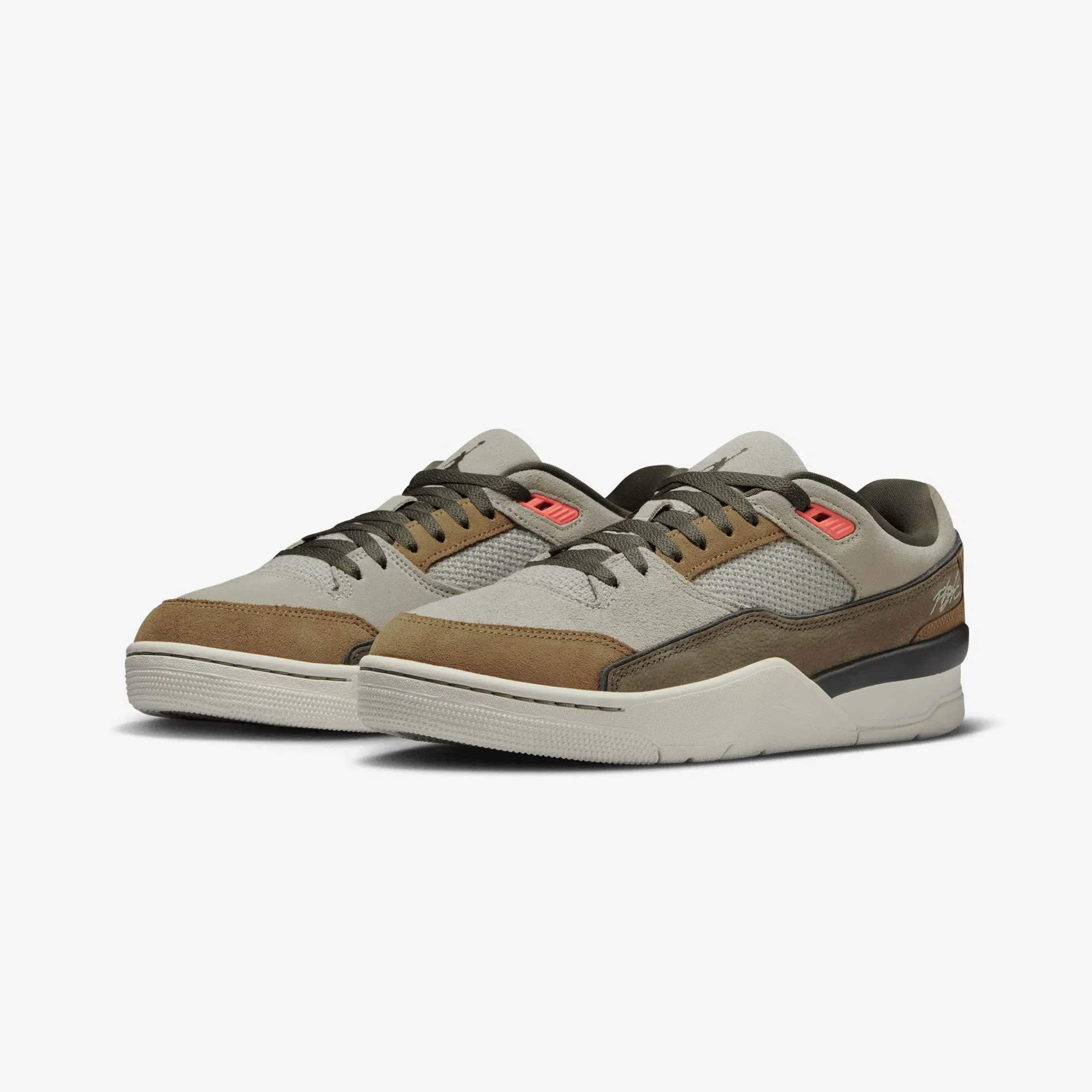 Jordan FLIGHT COURT { SPRUCE FOG/MEDIUM OLIVE-BROWN KELP-SAIL