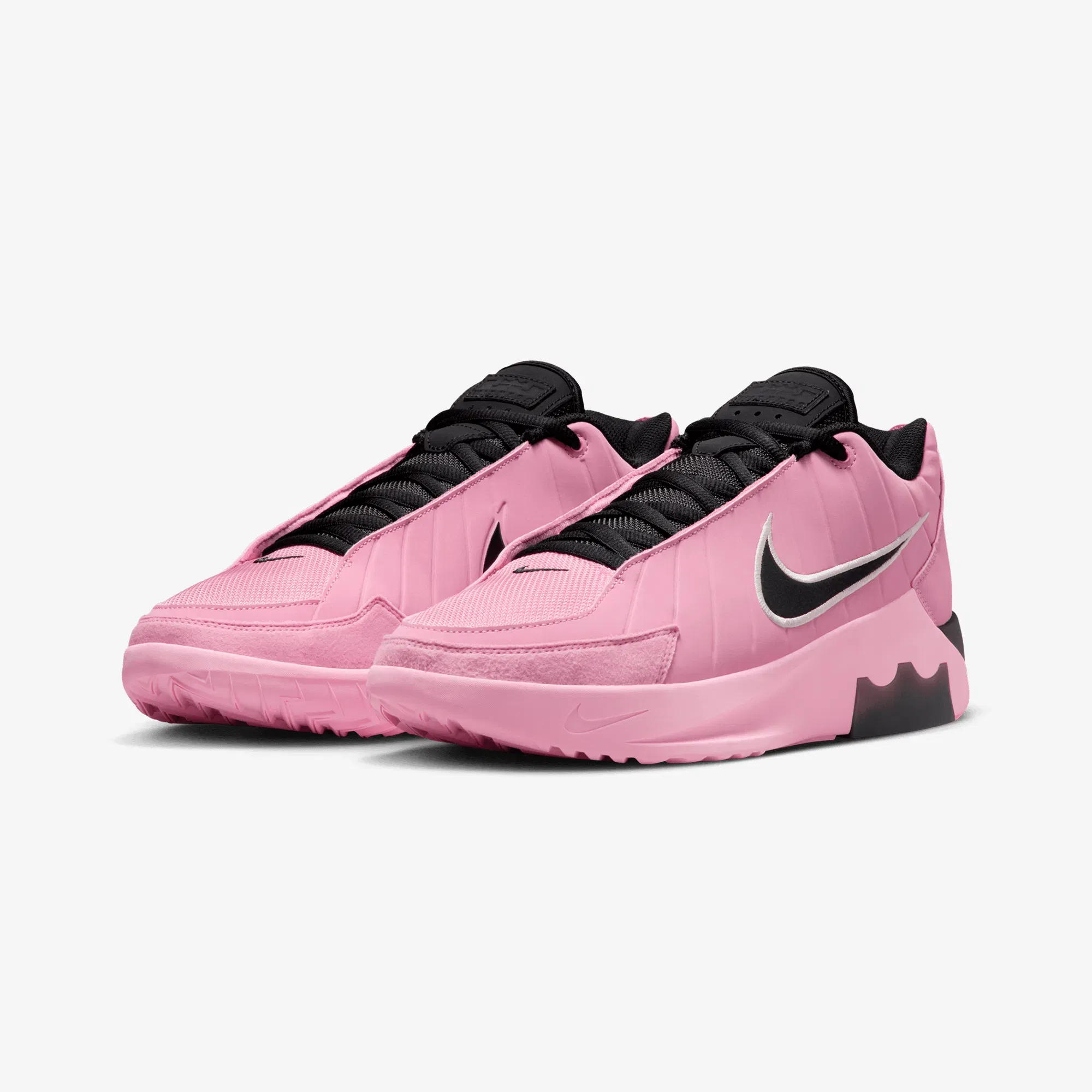 NIKE LEBRON WITNESS IX EP { ELEMENTAL PINK/BLACK-PINK-PINK FOAM