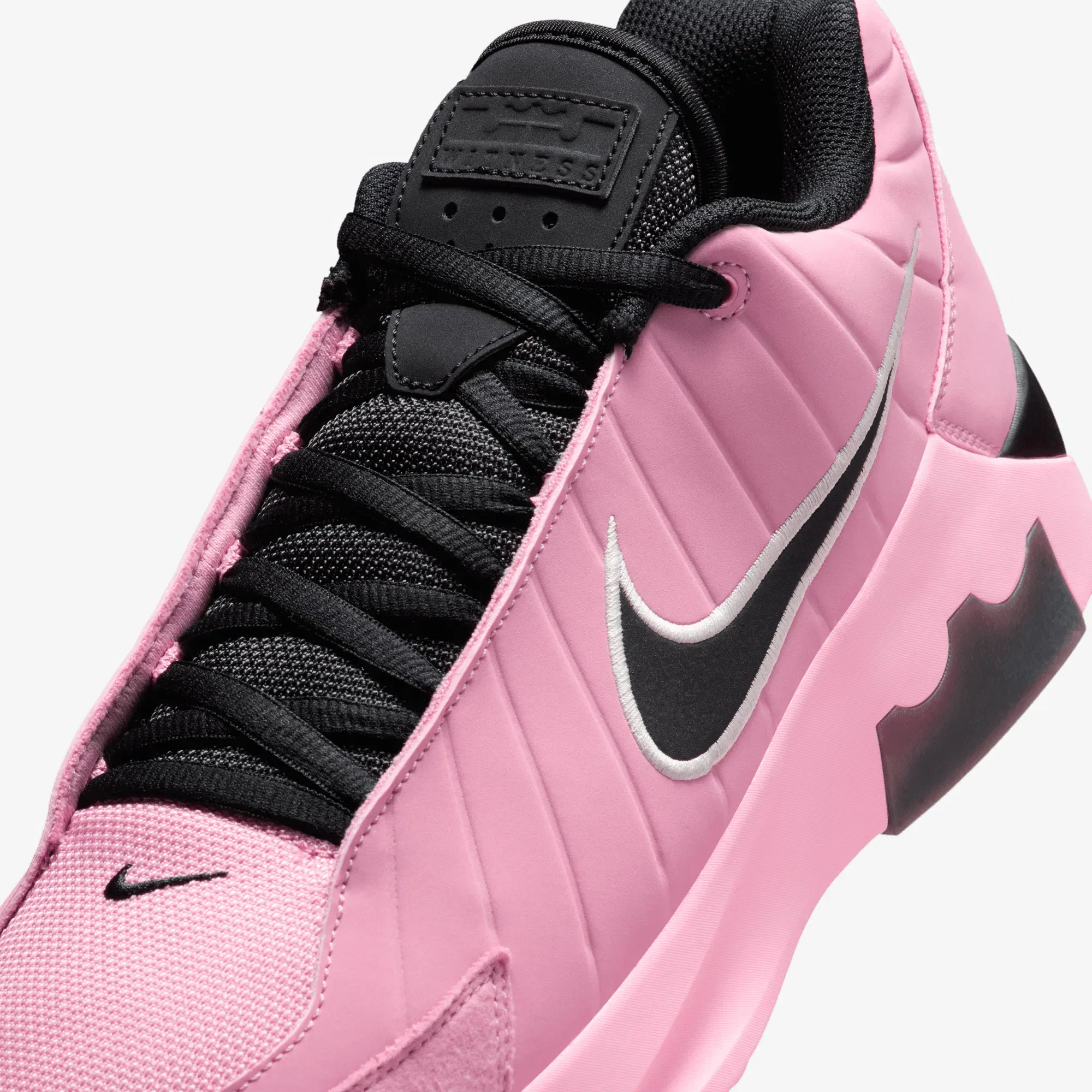 NIKE LEBRON WITNESS IX EP { ELEMENTAL PINK/BLACK-PINK-PINK FOAM