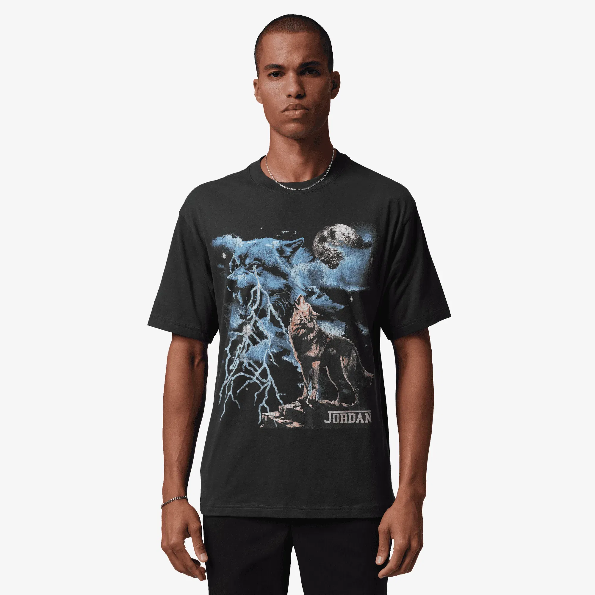 JORDAN JORDAN GRAPHIC T-SHIRT { OFF NOIR