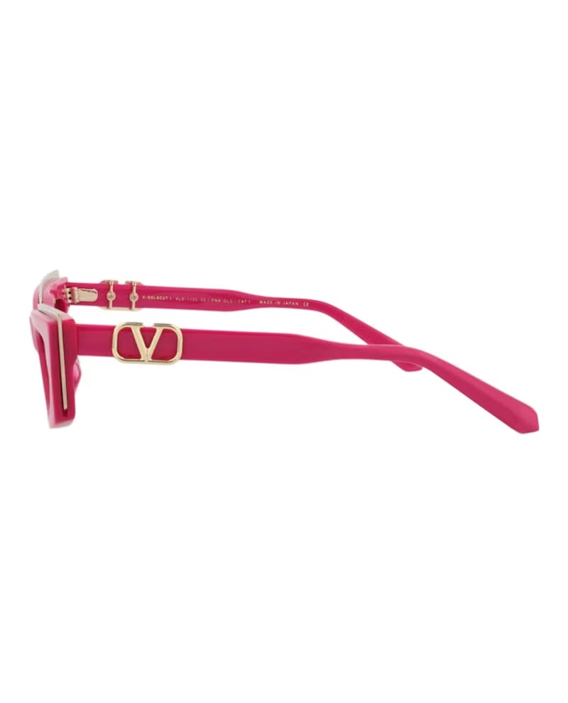 Valentino Cat Eye-Frame Acetate and Titanium Sunglasses Pink Pink Pink (VLS-113C-55)