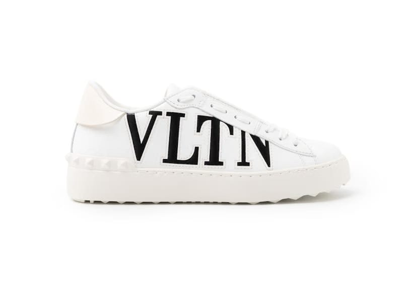 Valentino Garavani Open Sneaker White Black (Women's)
