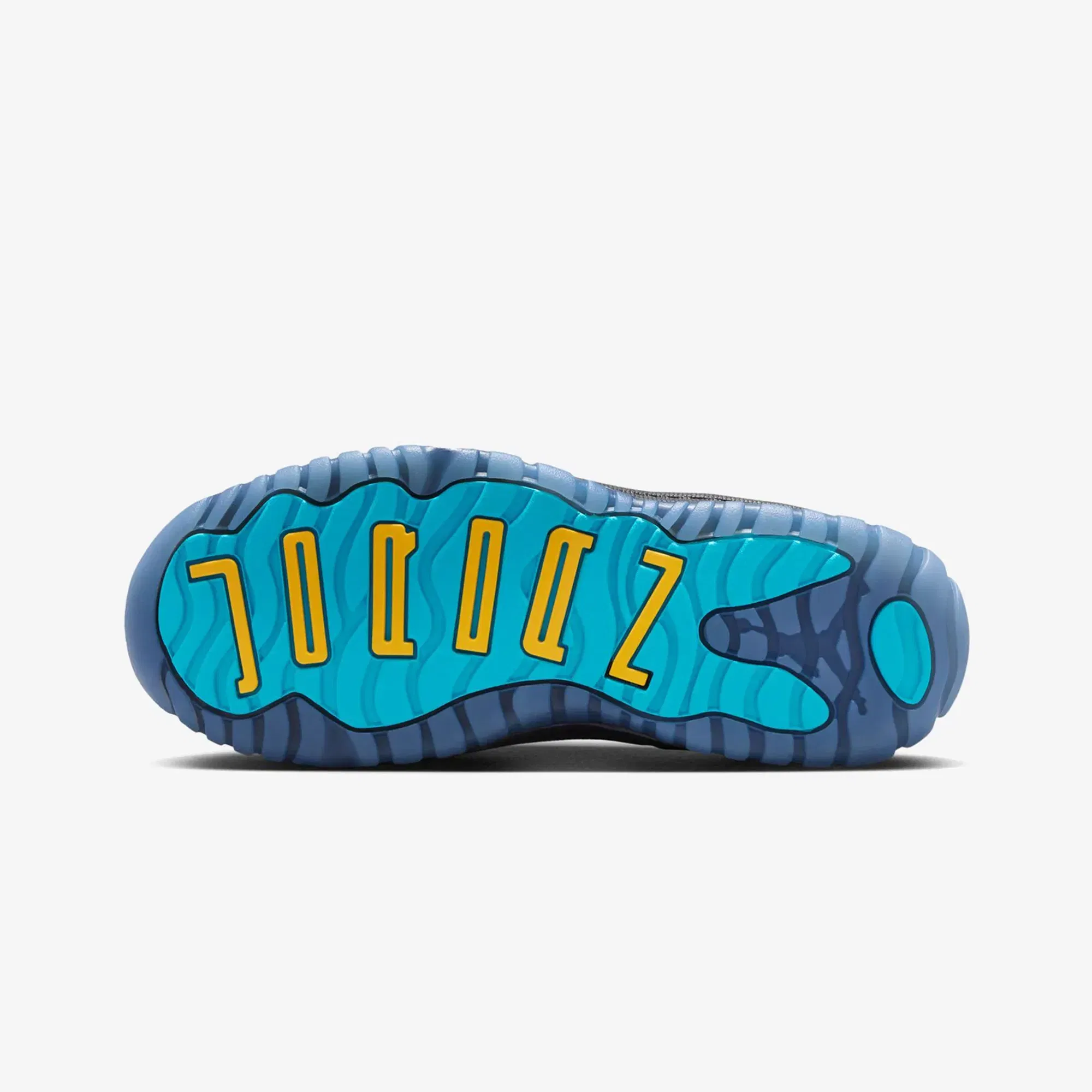 JORDAN JORDAN 11 RETRO "GAMMA" PRE SCHOOL KIDS { BLACK/GAMMA BLUE-BLACK-VARSITY MAIZE