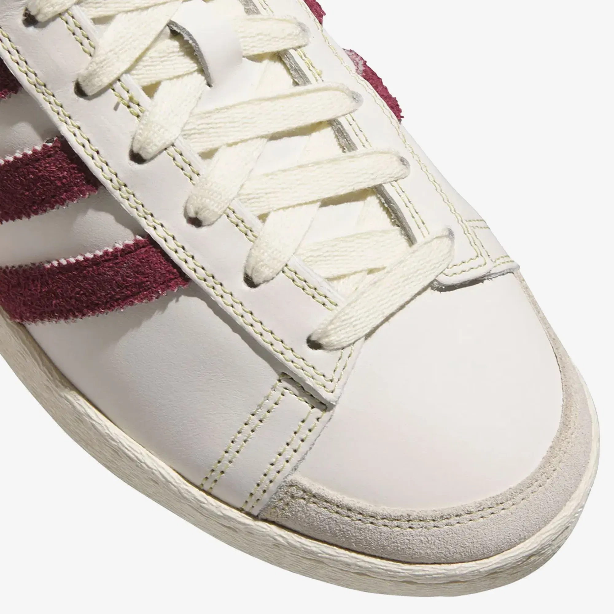 ADIDAS ORIGINALS JABBAR HI x MARK GONZALES { CHALK WHITE/SHADOW RED/ALUMINA