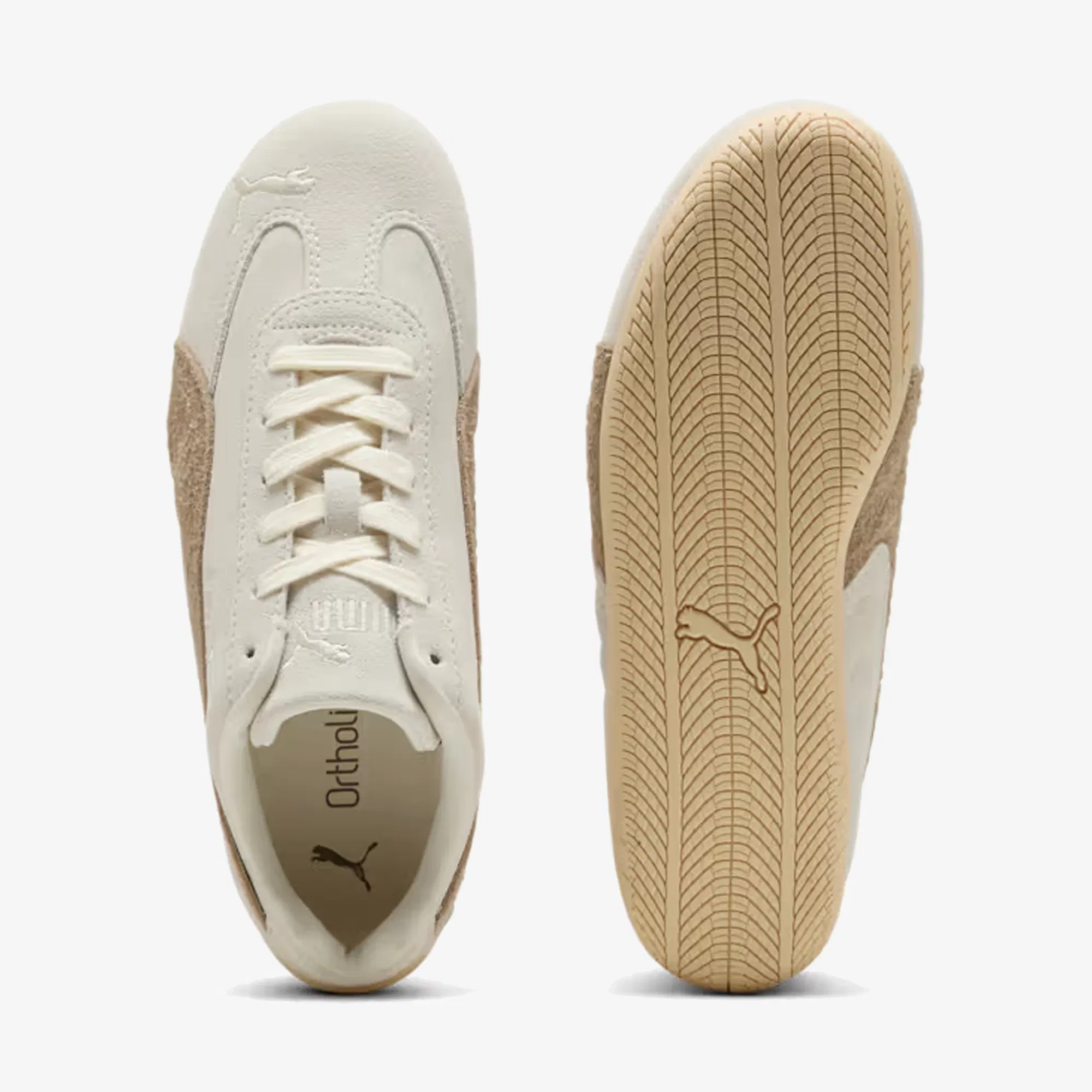 PUMA SPEEDCAT ELEVATED { WARM WHITE-ICE COFFEE