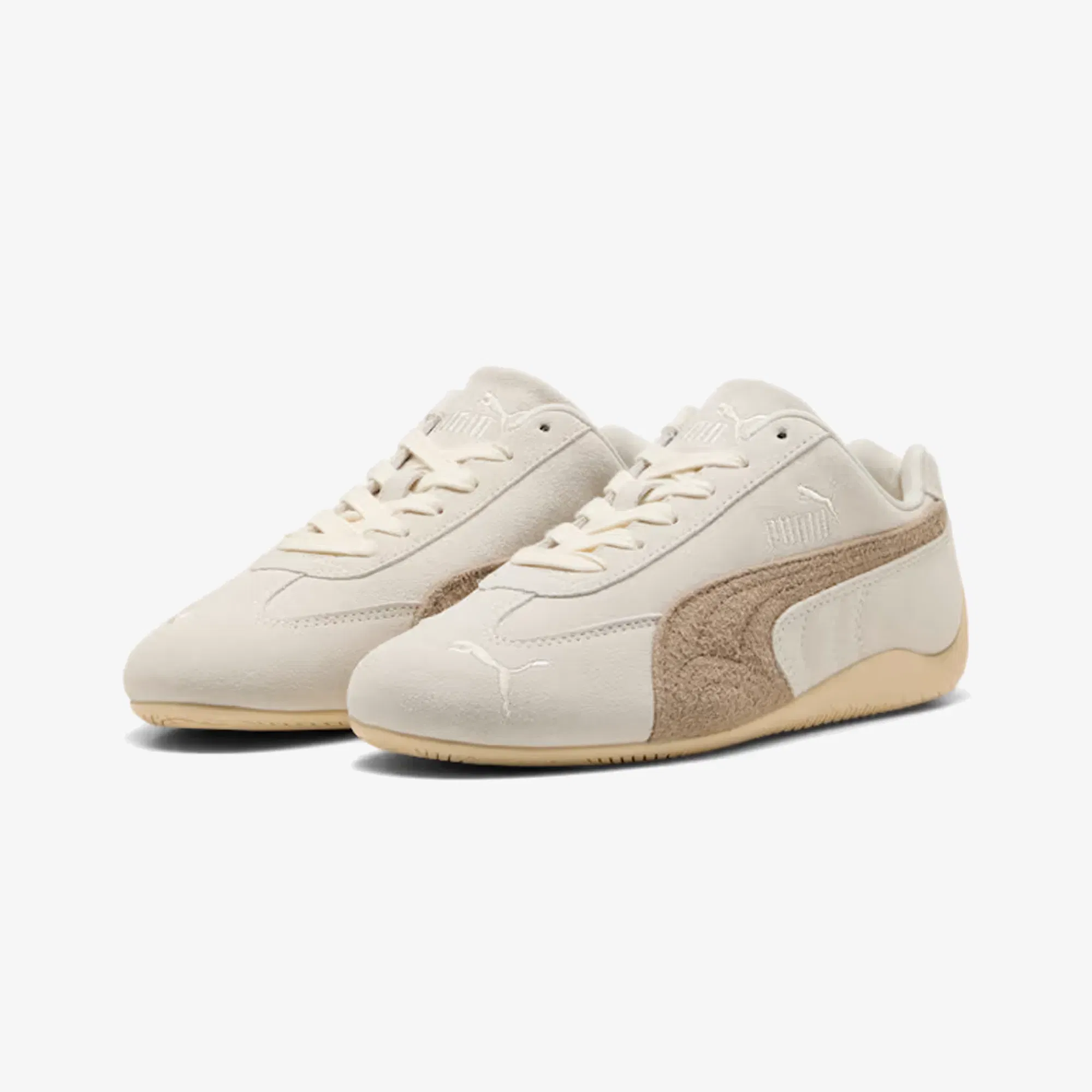 PUMA SPEEDCAT ELEVATED { WARM WHITE-ICE COFFEE