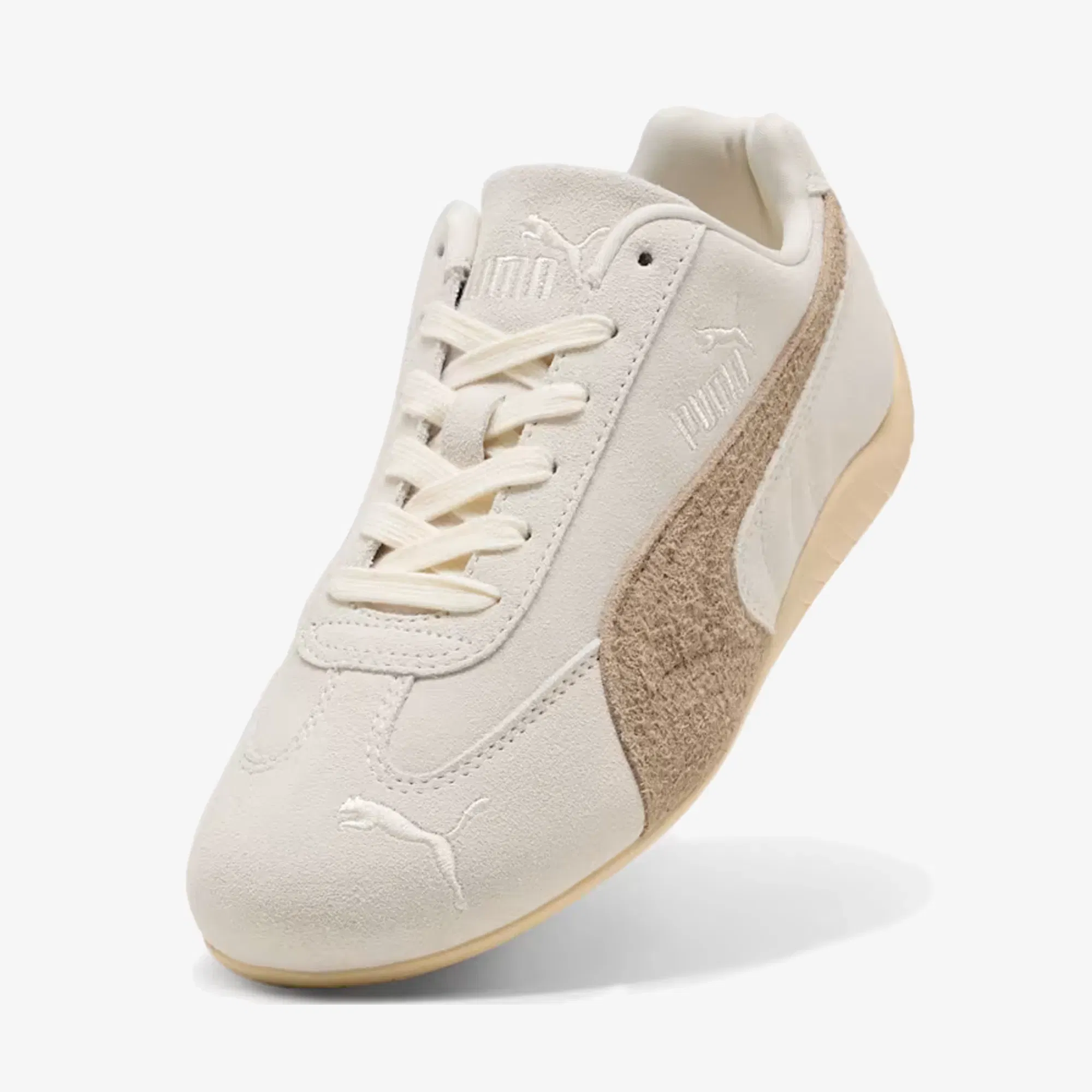 PUMA SPEEDCAT ELEVATED { WARM WHITE-ICE COFFEE