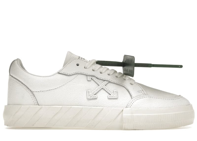 OFF-WHITE Vulc Low Leather White White SS22