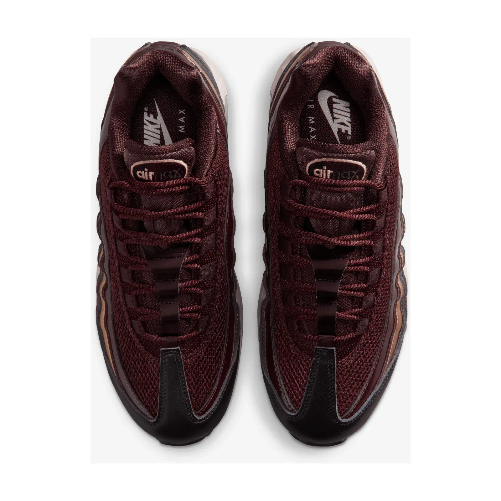 Nike AIR MAX 95 BIG BUBBLE SE { BURGUNDY CRUSH/MTLC RED BRONZE