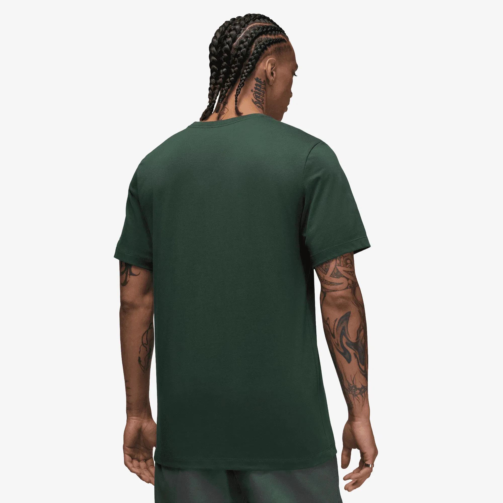 JORDAN JORDAN AIR T-SHIRT { MIDNIGHT GREEN/SAIL/SAIL