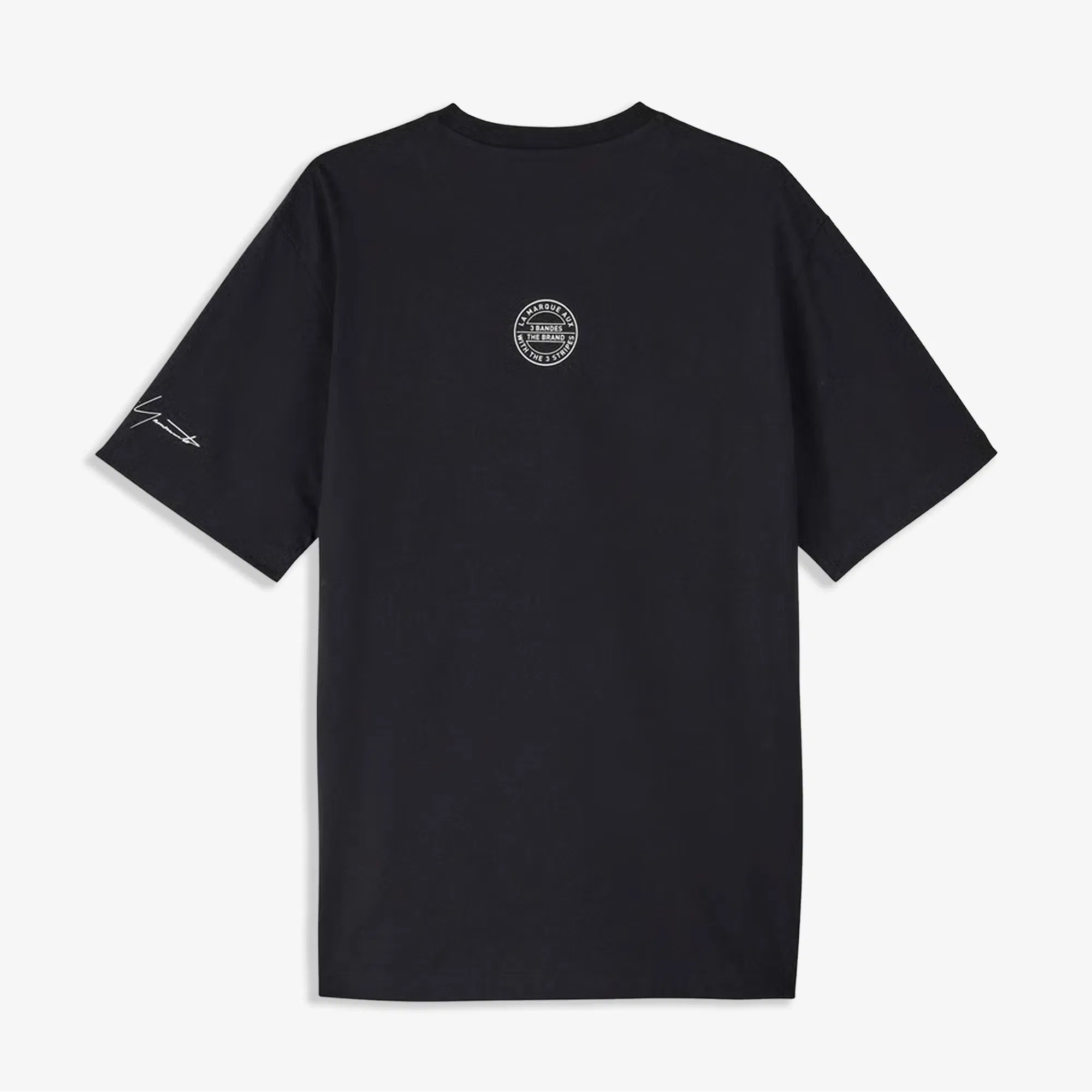 Y-3 NBHD LOGO TEE { BLACK