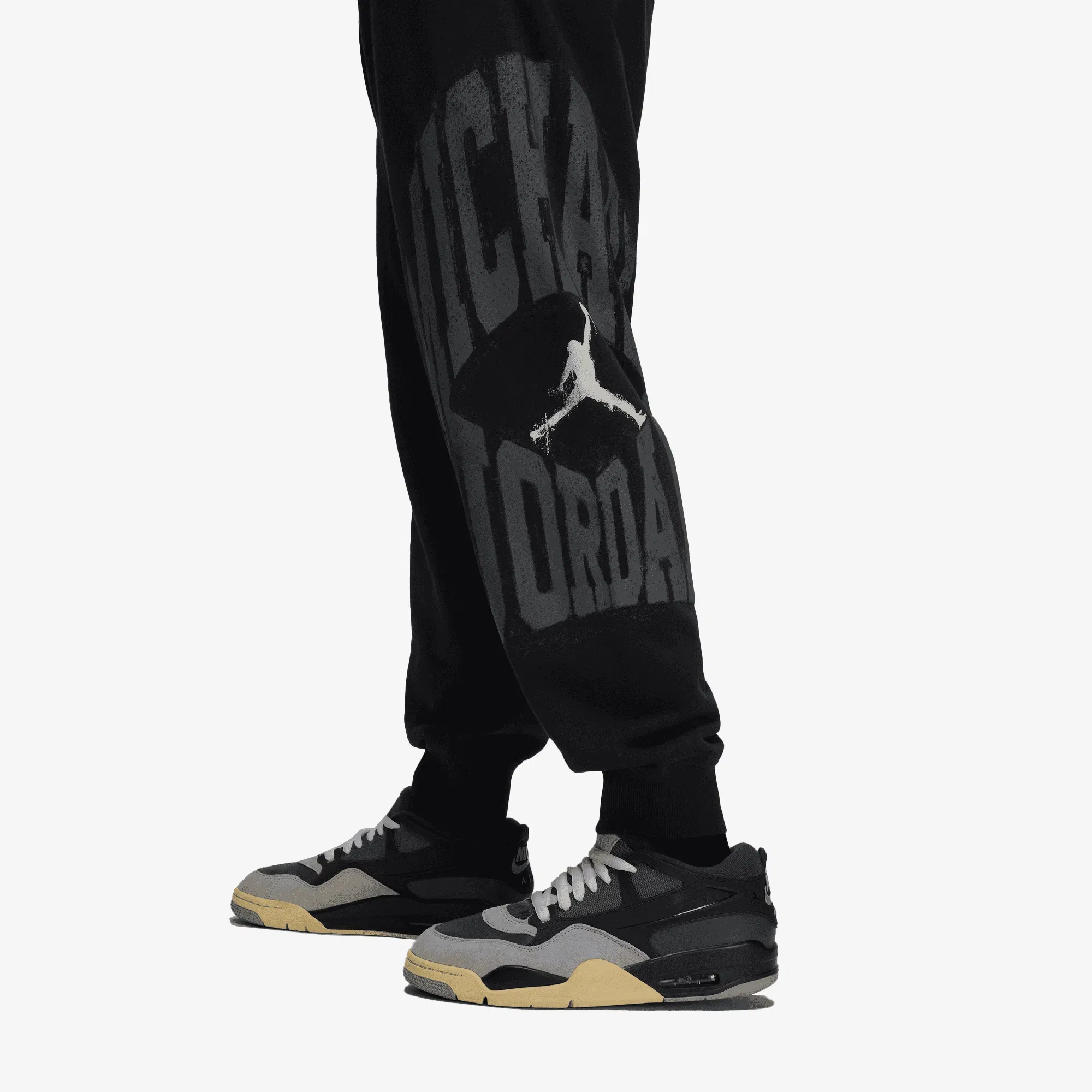 JORDAN BROOKLYN COLLEGIATE PANTS { BLACK/SAIL