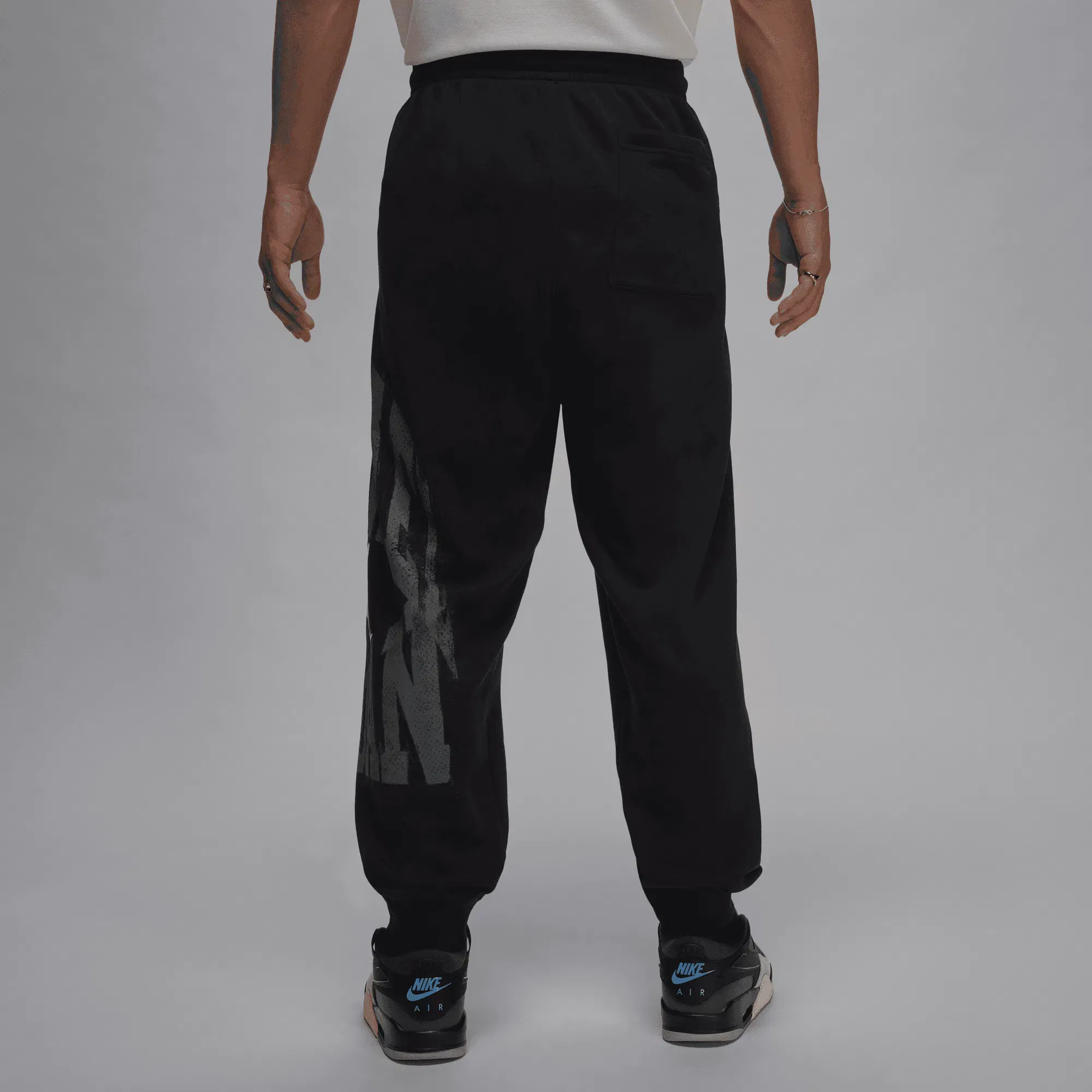 JORDAN BROOKLYN COLLEGIATE PANTS { BLACK/SAIL