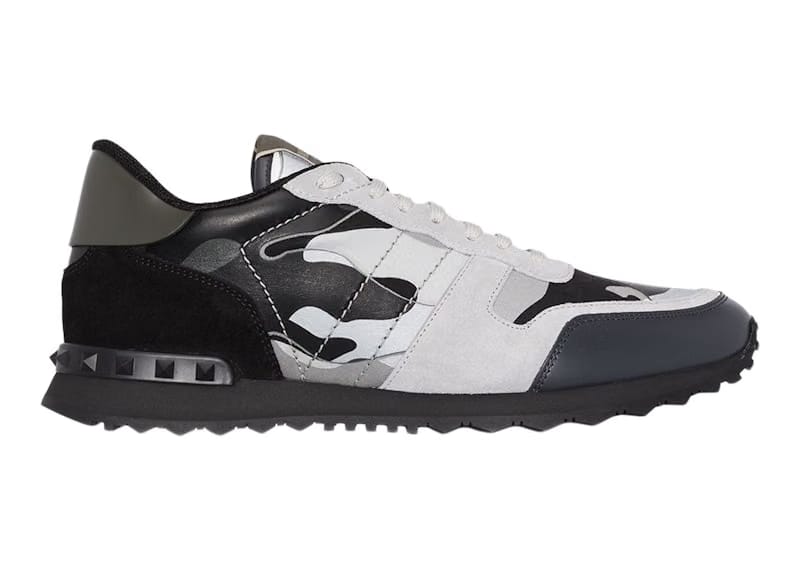 Valentino Garavani Rockrunner Camouflage Monochrome