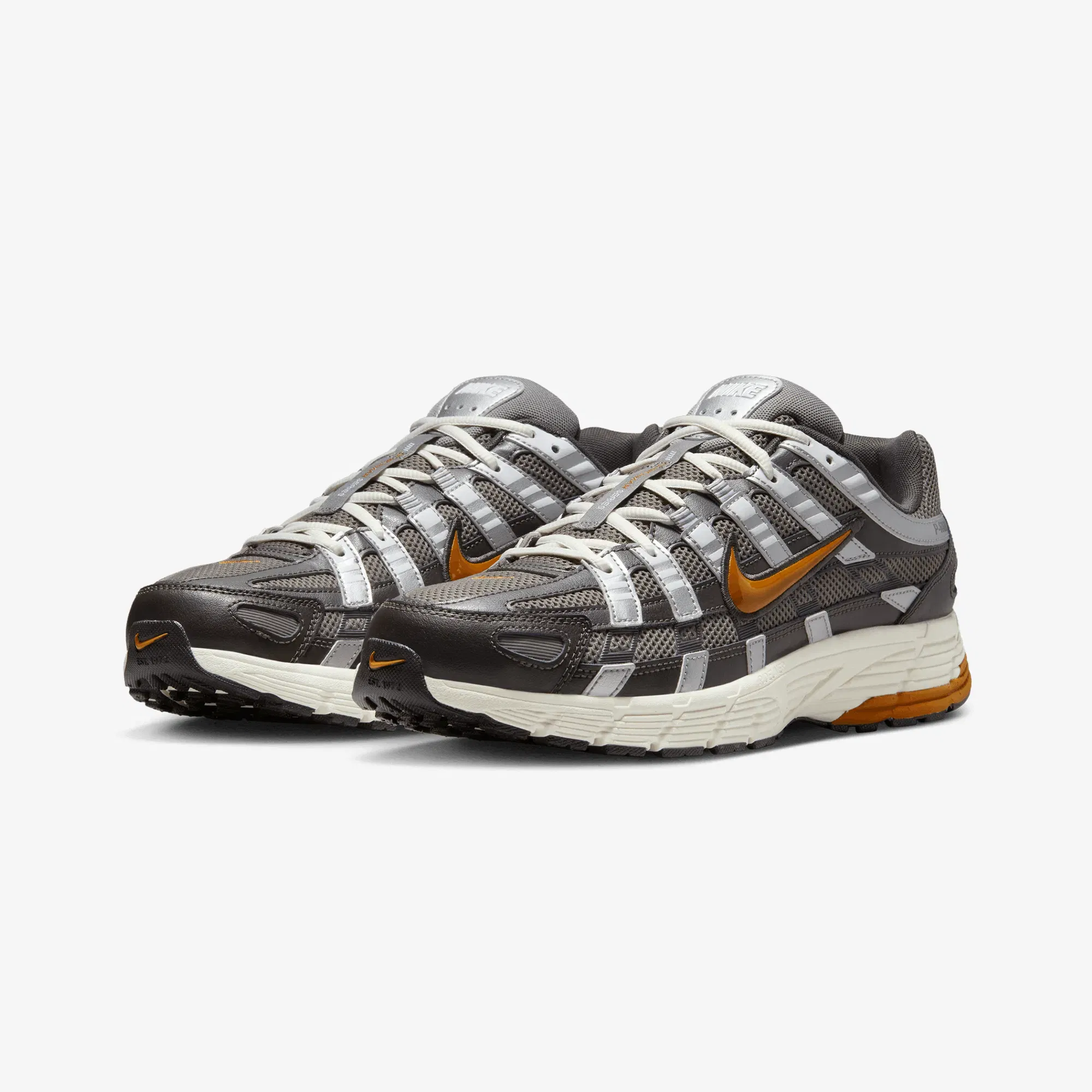 NIKE P-6000 { MEDIUM ASH/DESERT OCHRE-FLAT PEWTER