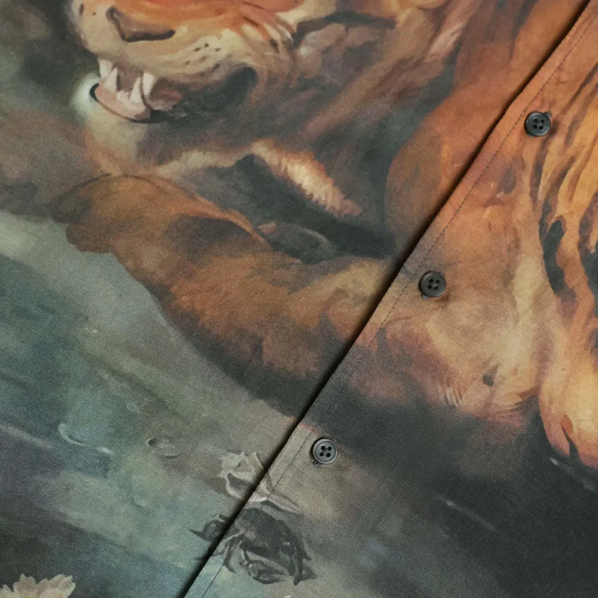 ALMOST GODS FOUR CONTINENTS RELAXED SHIRT { MULTI