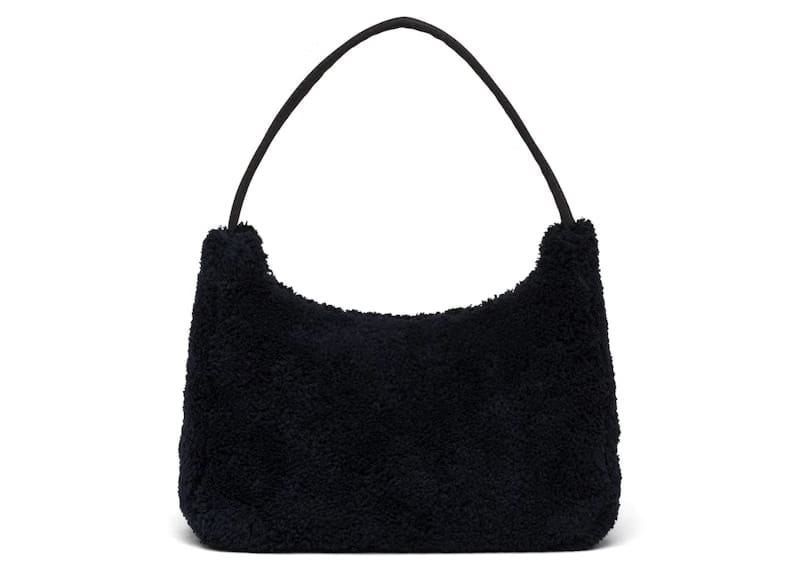 Prada Re-Edition 2000 Terry Mini Bag Black/White