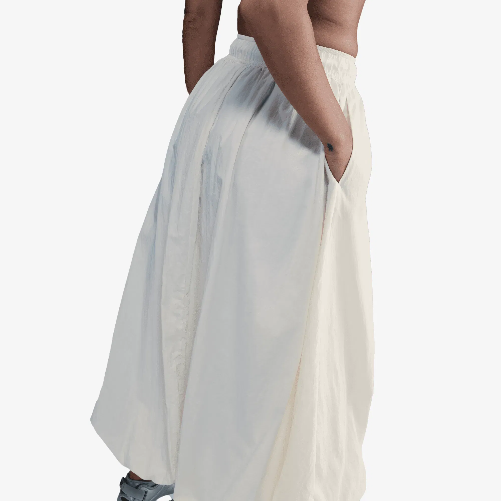 NIKE W NSW WR SKIRT { SAIL/BLACK