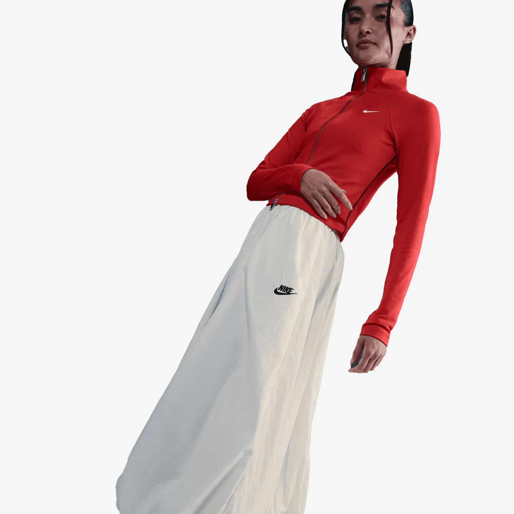 NIKE W NSW WR SKIRT { SAIL/BLACK