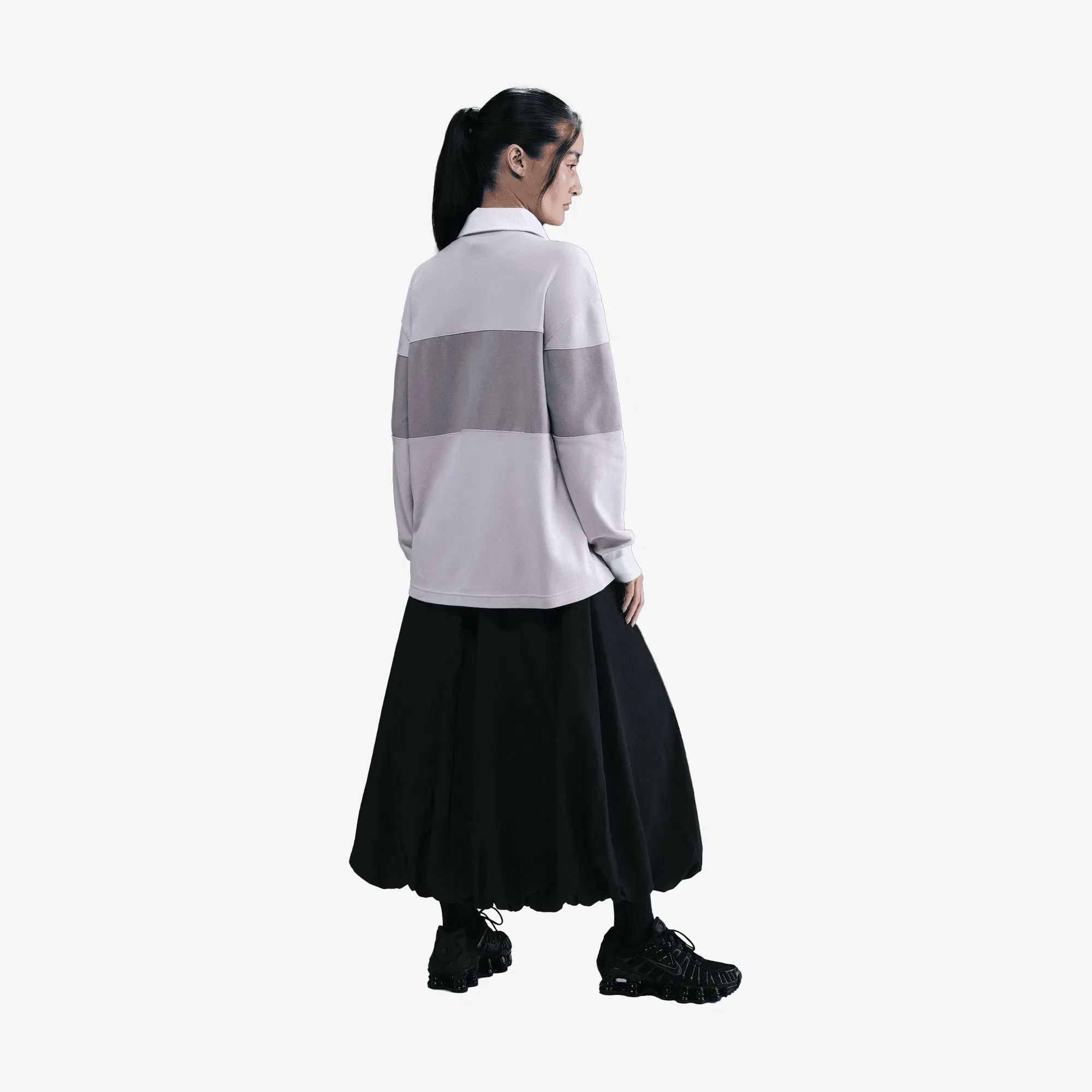 NIKE W NSW WR SKIRT { BLACK/SAIL