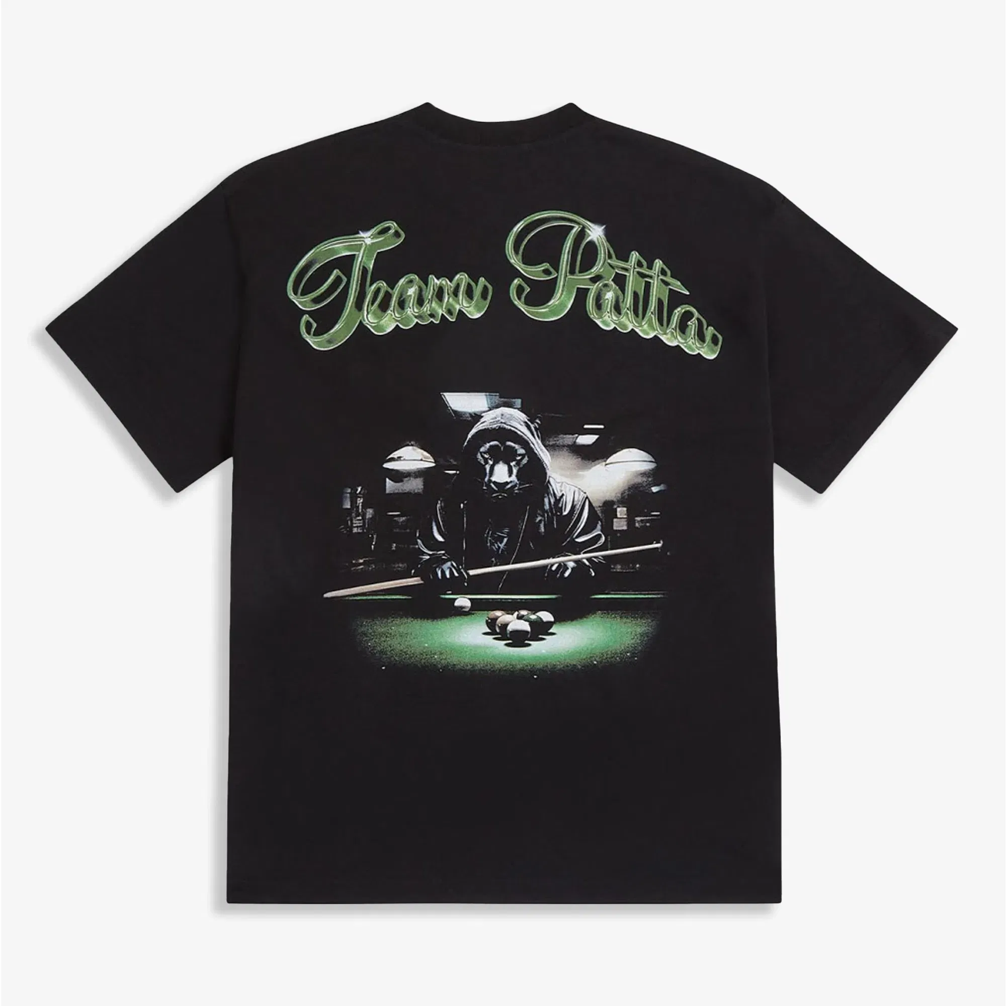 PATTA PATTA BILLIARD T-SHIRT { BLACK