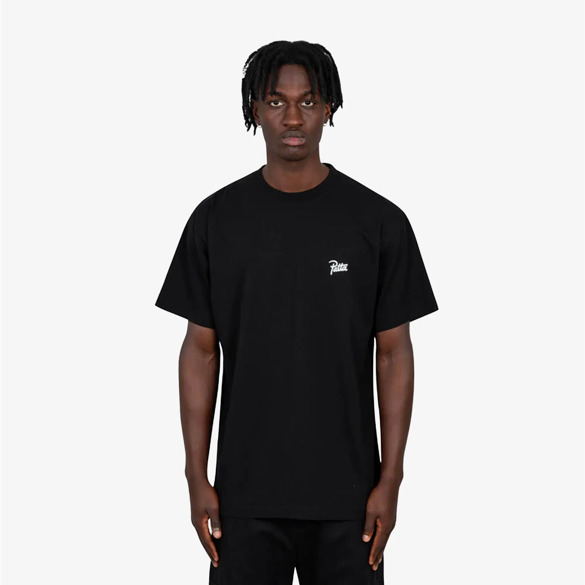 PATTA PATTA BIKER T-SHIRT { BLACK