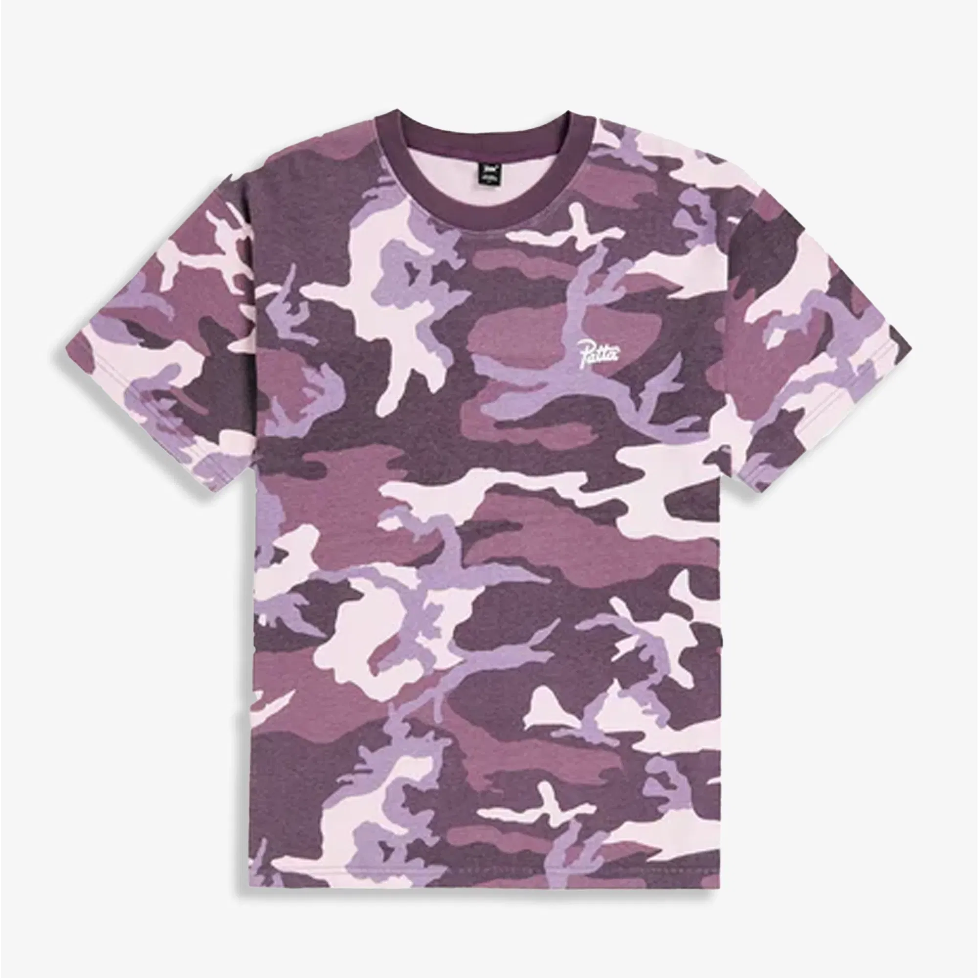 PATTA PATTA BASIC WOODLAND CAMO T-SHIRT { MULTI