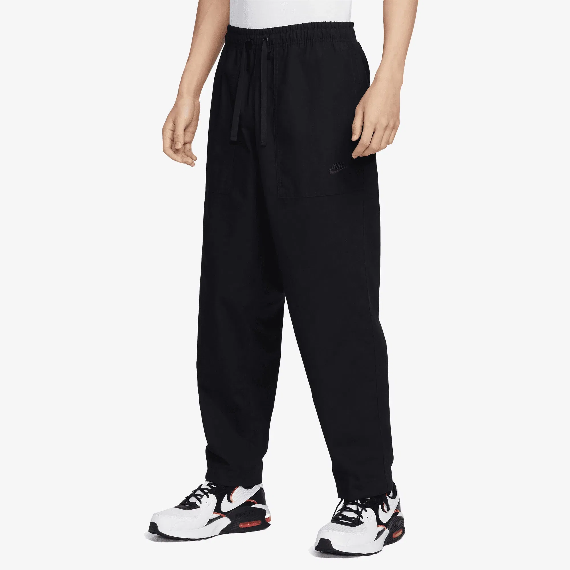 NIKE CLUB PANTS { BLACK/BLACK