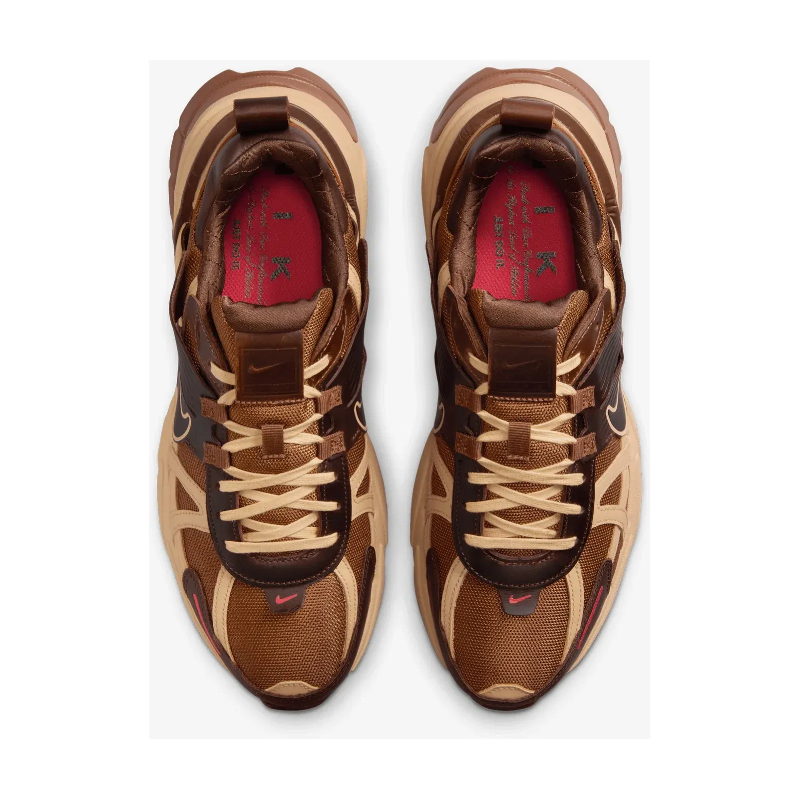 Nike V2K RUN { LT BRITISH TAN/LT BRITISH TAN-SESAME