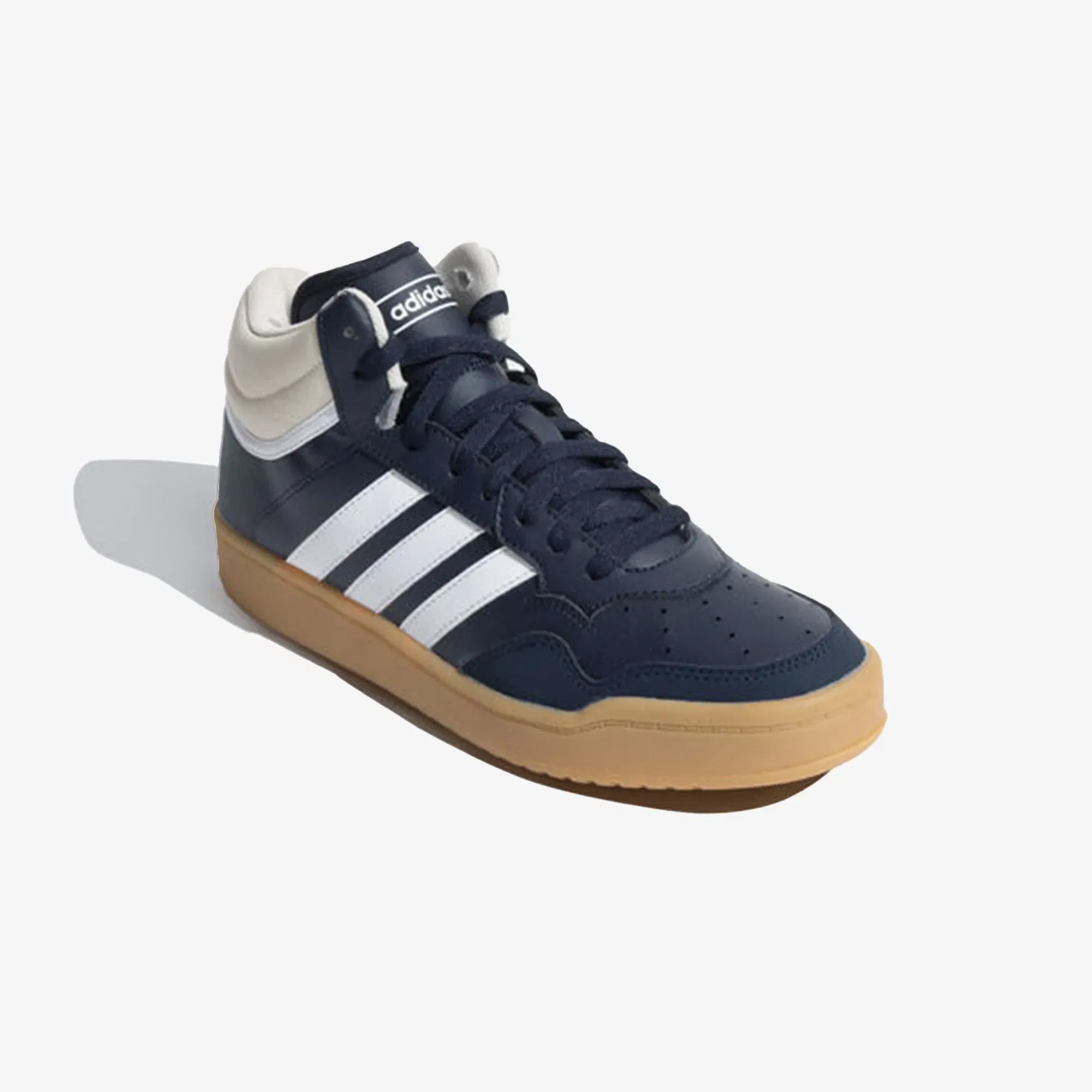 ADIDAS ORIGINALS HOOPS 4.0 MID IKD { LEGINK/FTWWHT/GUM3
