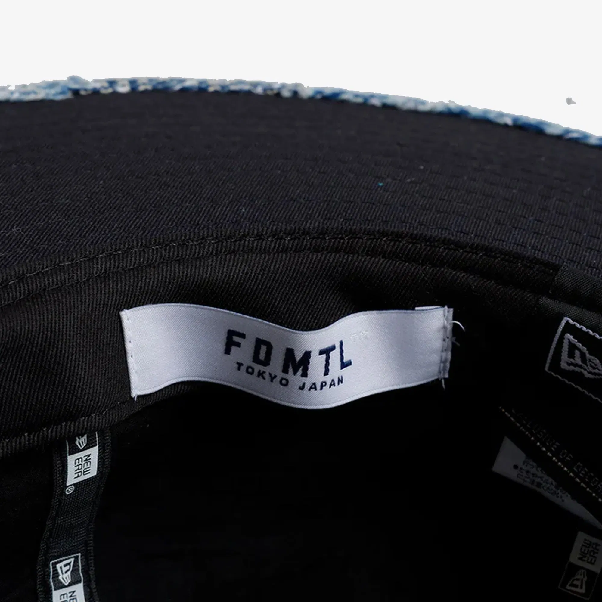 FDMTL <NEWERA> FITTED LONG BRIM HAT { INDIGO