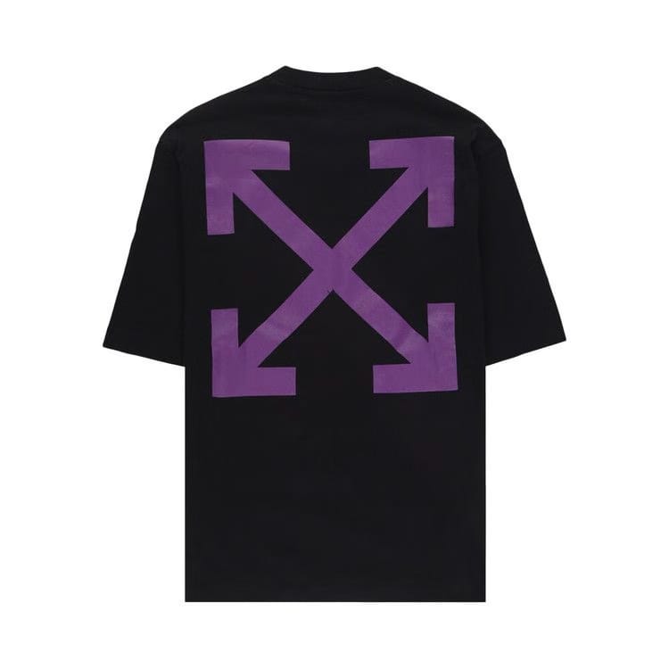 OFF-WHITE Arrow Caravaggio Mercy T-Shirt Black/Purple/Multi
