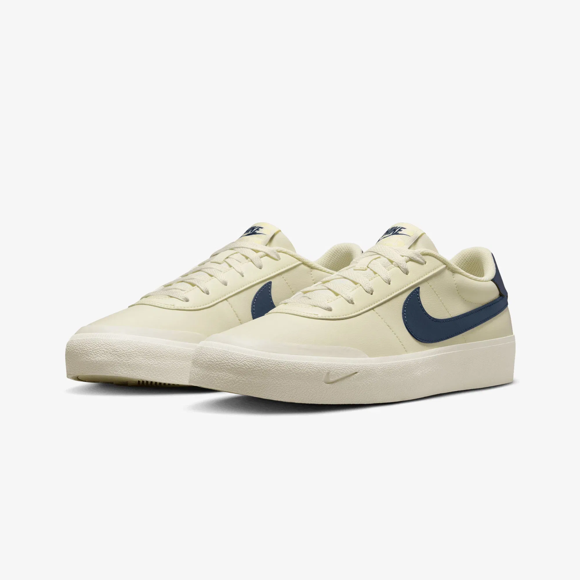 Nike COURT SHOT { COCONUT MILK/MIDNIGHT NAVY-SAIL