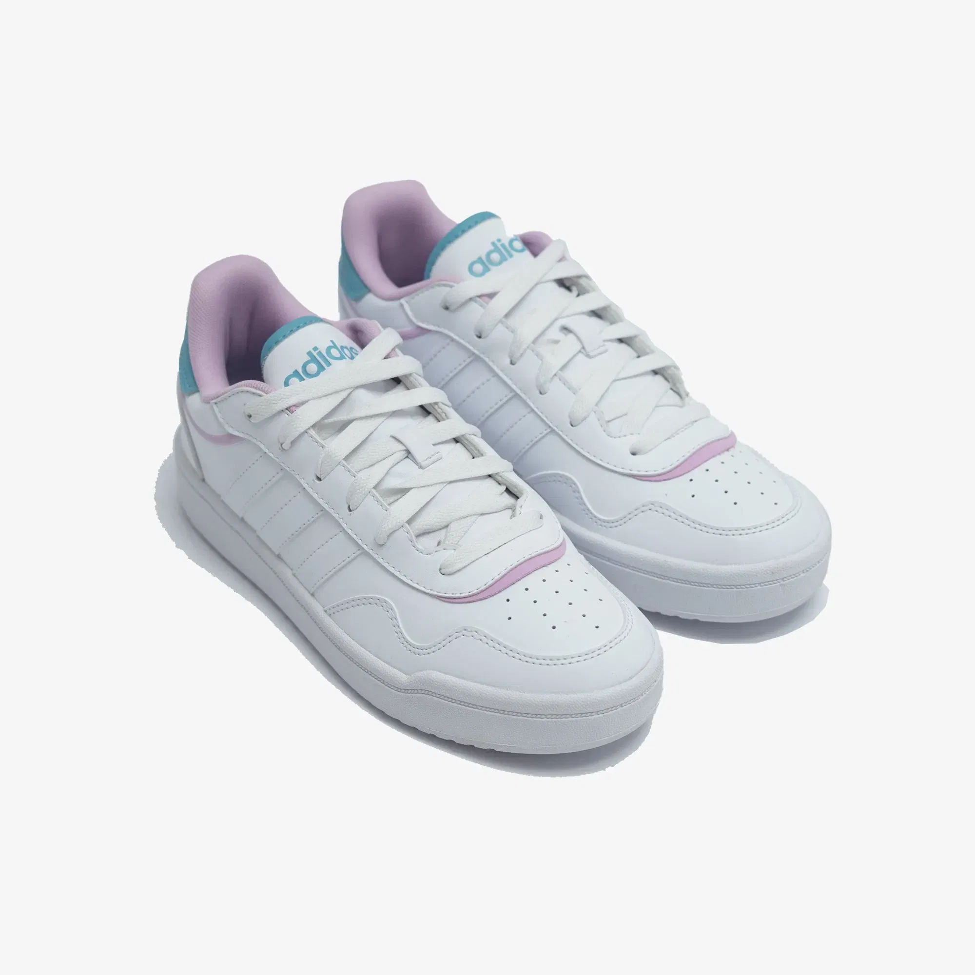 ADIDAS ORIGINALS HOOPS 3.0 SE W IKD { FTWWHT/FTWWHT/BLILIL